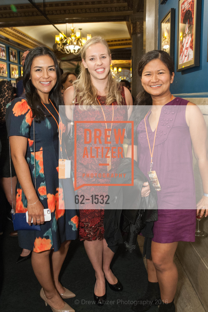 Trini Rios, Courtney Cellar, Natt Hasson, REDF Gala 2016, The Warfield. 2525 Van Ness St, October 27th, 2016, Photo #62-1532 Trini Rios, Courtney Cellar, Natt Hasson, Photo #62-1532