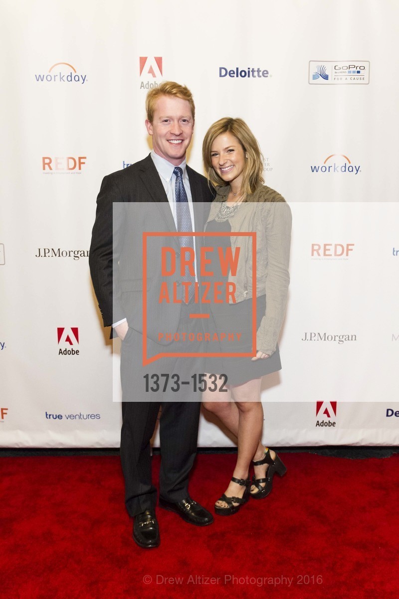 Jack Mosbacher, Sydney Axelrod, REDF Gala 2016, The Warfield. 2525 Van Ness St, October 27th, 2016, Photo #1373-1532 Jack Mosbacher, Sydney Axelrod, Photo #1373-1532