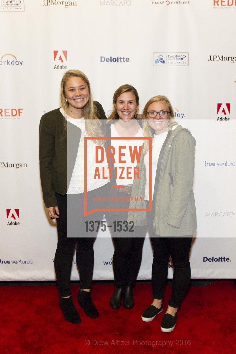 Catherine Donahoe, Morgan Henderson, REDF Gala 2016, The Warfield. 2525 Van Ness St, October 27th, 2016, Photo #1375-1532 Catherine Donahoe, Morgan Henderson, Photo #1375-1532