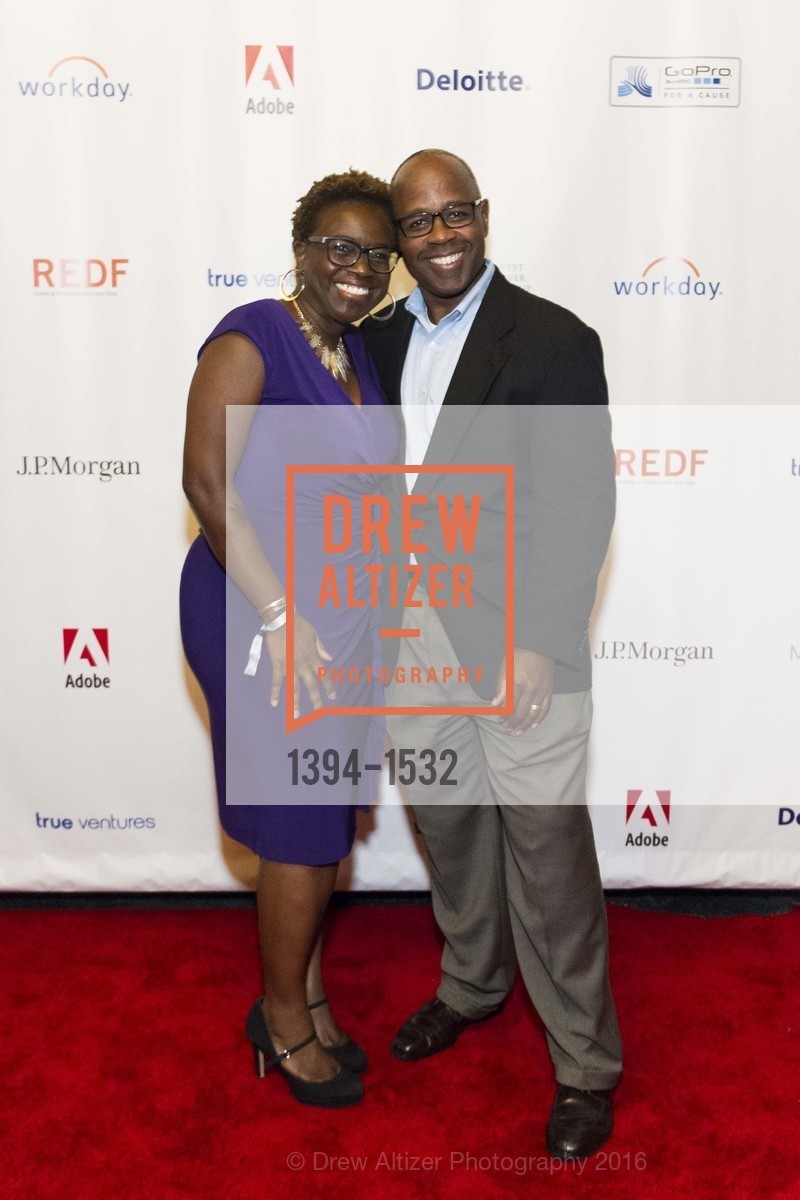Lande Ajose, David Nixon, REDF Gala 2016, The Warfield. 2525 Van Ness St, October 27th, 2016, Photo #1394-1532 Lande Ajose, David Nixon, Photo #1394-1532