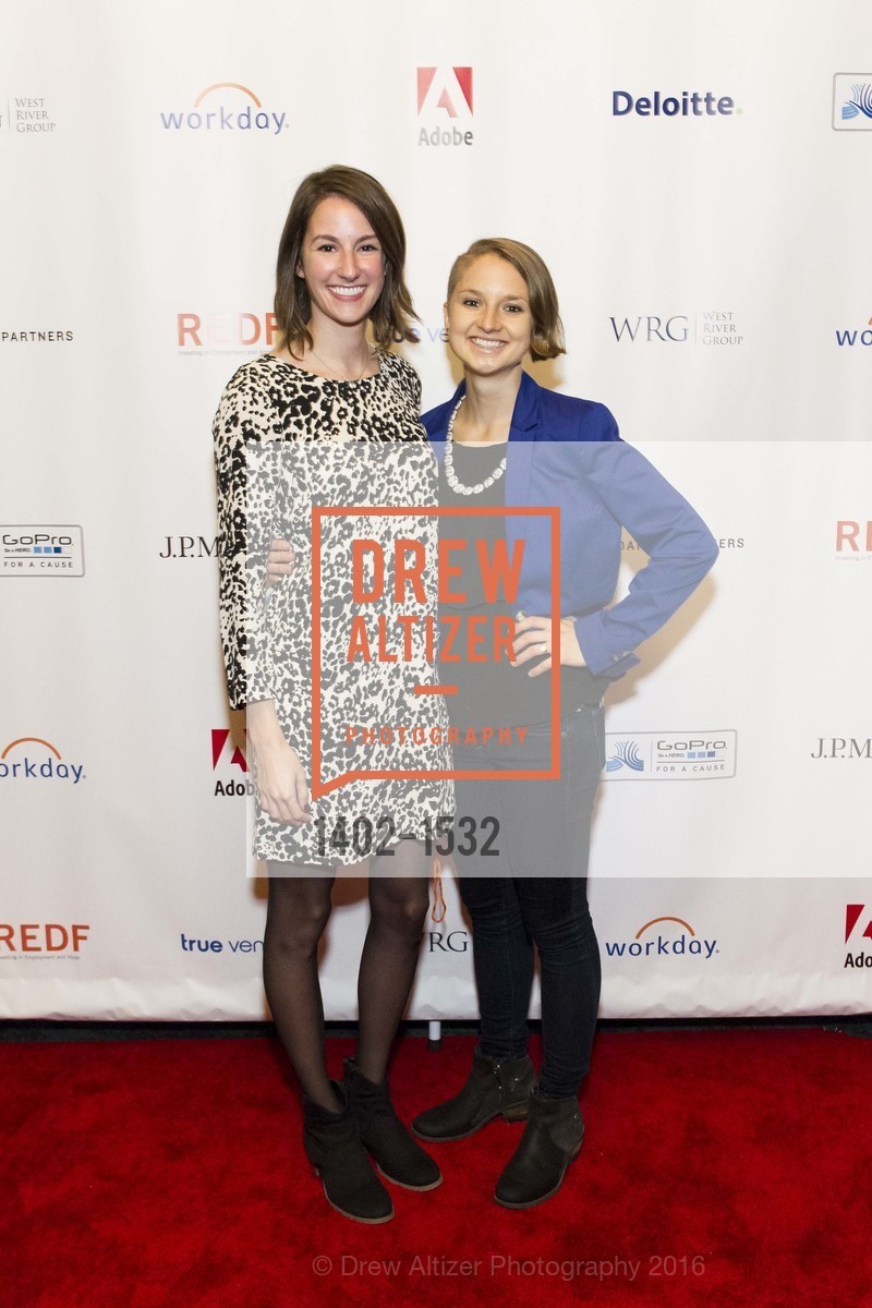 Sydney May, Harmony Palmer, REDF Gala 2016, The Warfield. 2525 Van Ness St, October 27th, 2016, Photo #1402-1532 Sydney May, Harmony Palmer, Photo #1402-1532