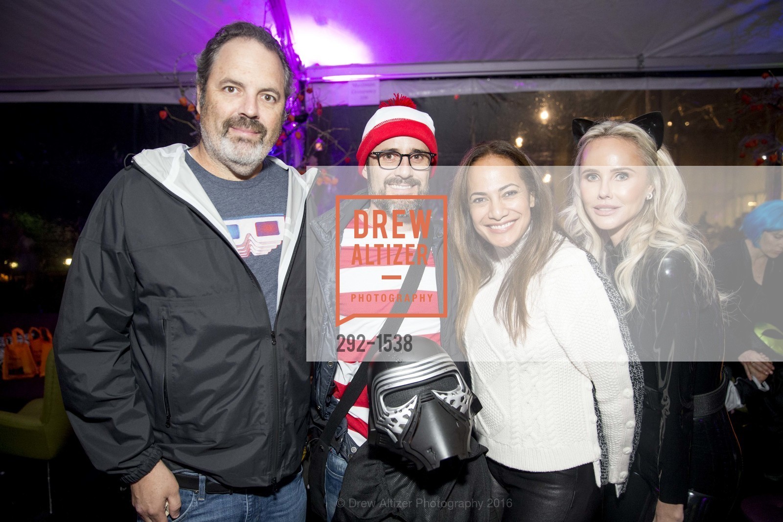 Dave Pell, Evan Williams, Gina Pel, Vanessa Getty, California Academy of Sciences' SuperNatural Halloween 2016, Academy of Science, October 28th, 2016, Photo #292-1538 Dave Pell, Evan Williams, Gina Pel, Vanessa Getty, Photo #292-1538