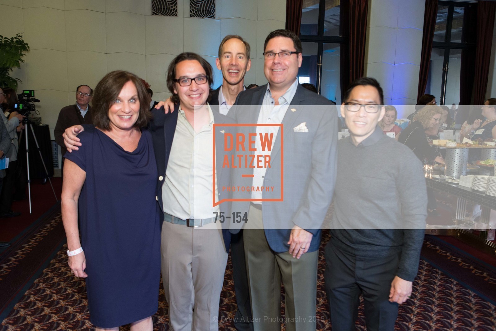 Kathy Wiseman, Christopher Wiseman, Eric Sleigh, Tom Larsen, Bill Kwan, Photo #75-154