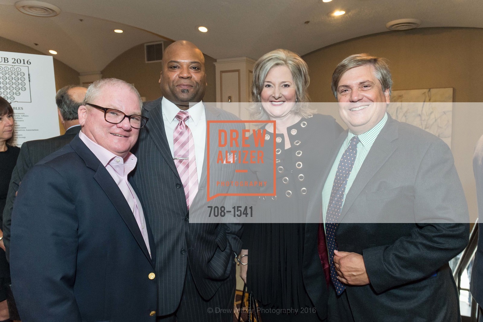 Dan Dillon, Floyd Rollins, Anne Marie Conroy, Peter Redin, Willie Brown Institute Breakfast Club, Fairmont, October 31st, 2016, Photo #708-1541 Dan Dillon, Floyd Rollins, Anne Marie Conroy, Peter Redin, Photo #708-1541