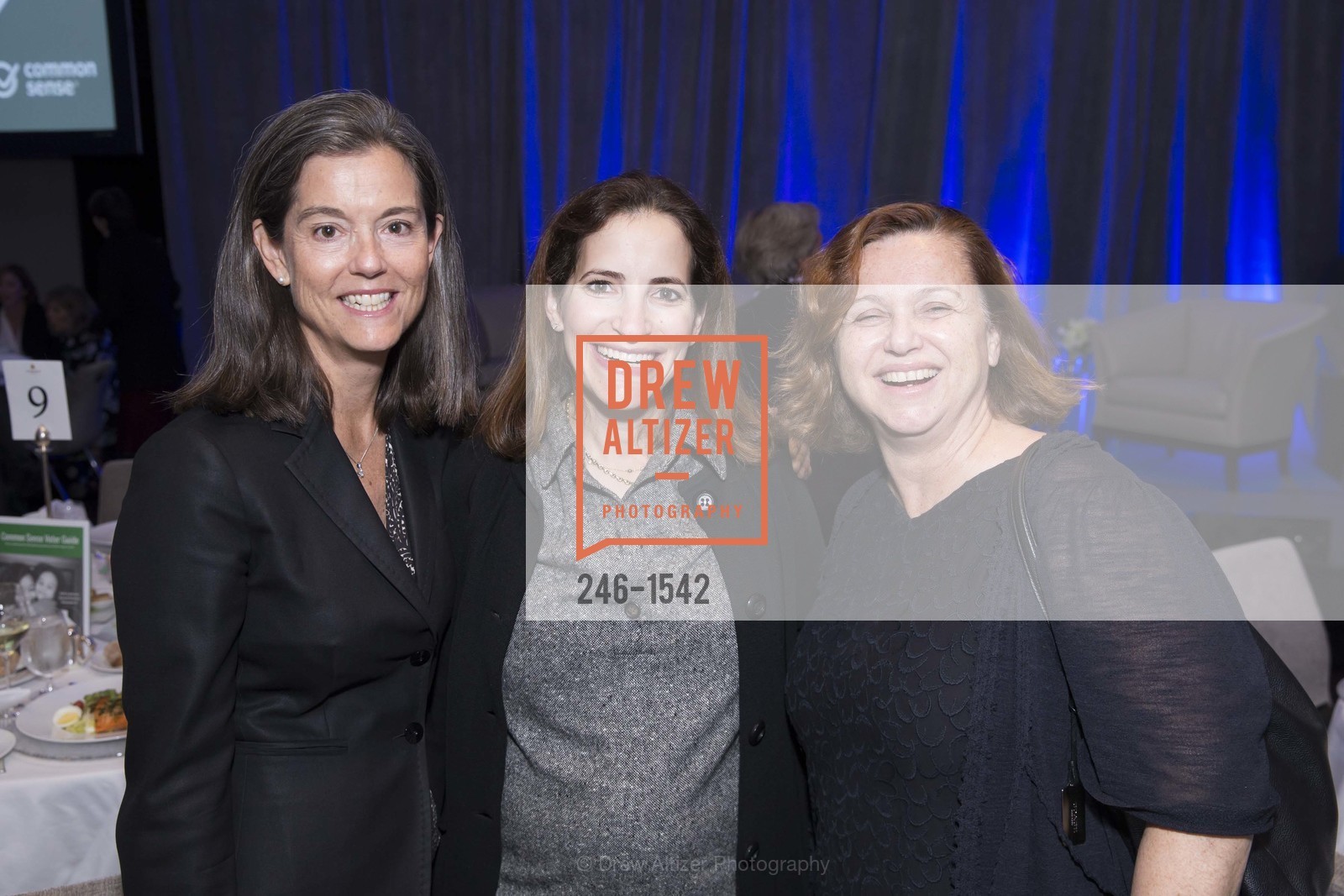 Melinda Ellis Evers, Leslie Bunim, Linda Burch, Common Sense Luncheon, St. Regis Hotel, Ballroom. 125 3rd St, Photo #246-1542 Melinda Ellis Evers, Leslie Bunim, Linda Burch, Photo #246-1542