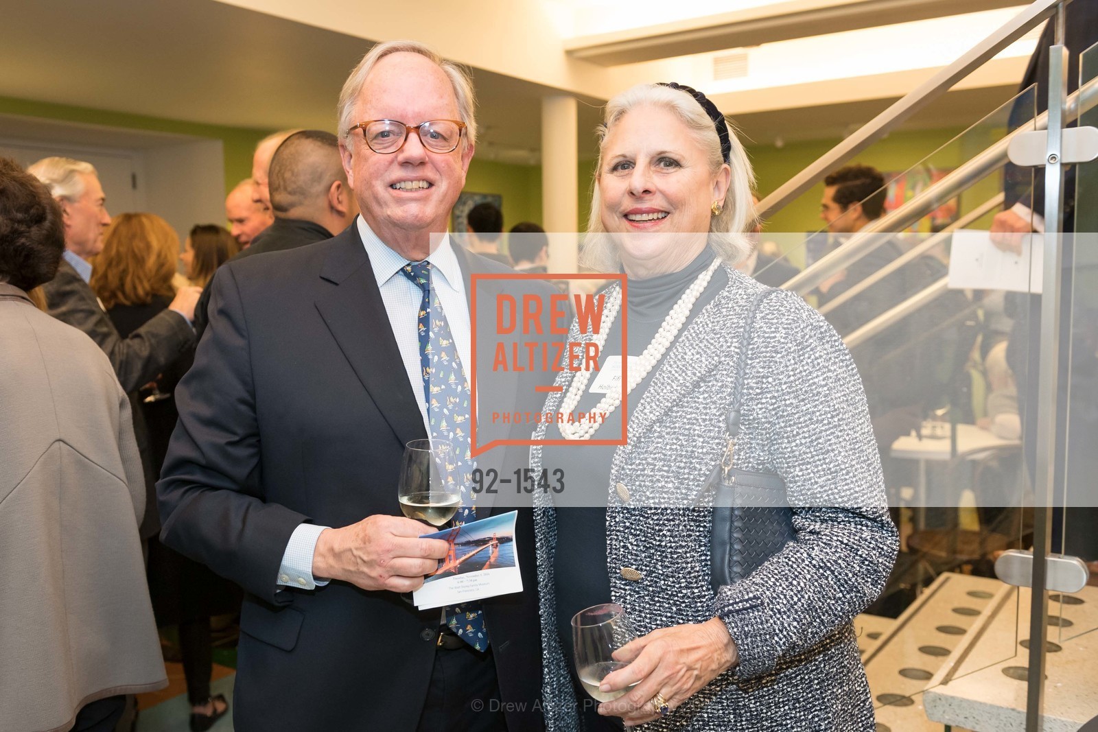 Peter Holbrook, Fifi Holbrook, Aspen Institute Presents Lecture with Jane Wales and David Ruenstein, Walt Disney Museum, November 1st, 2016, Photo #92-1543 Peter Holbrook, Fifi Holbrook, Photo #92-1543