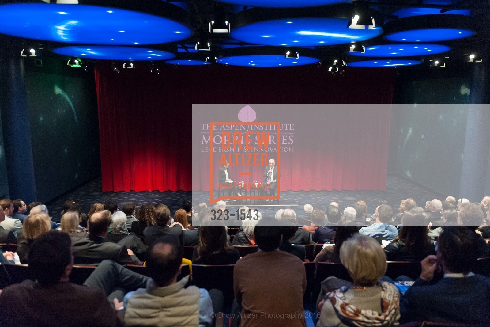 Jane Wales, David Rubenstein, Aspen Institute Presents Lecture with Jane Wales and David Ruenstein, Walt Disney Museum, November 1st, 2016, Photo #323-1543 Jane Wales, David Rubenstein, Photo #323-1543