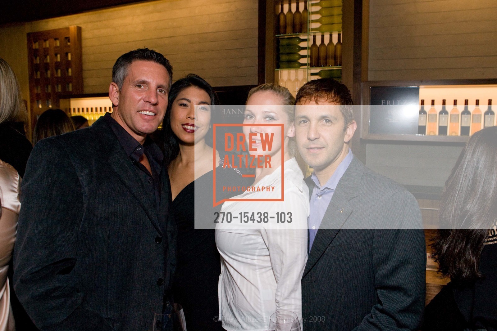 Darryl Crawford, Christine Rios, Zarita Ronin, Michael Gerold, SYMPHONIX Fall Membership Party, US, November 20th, 2008, Photo #270-15438-103 Darryl Crawford, Christine Rios, Zarita Ronin, Michael Gerold, Photo #270-15438-103