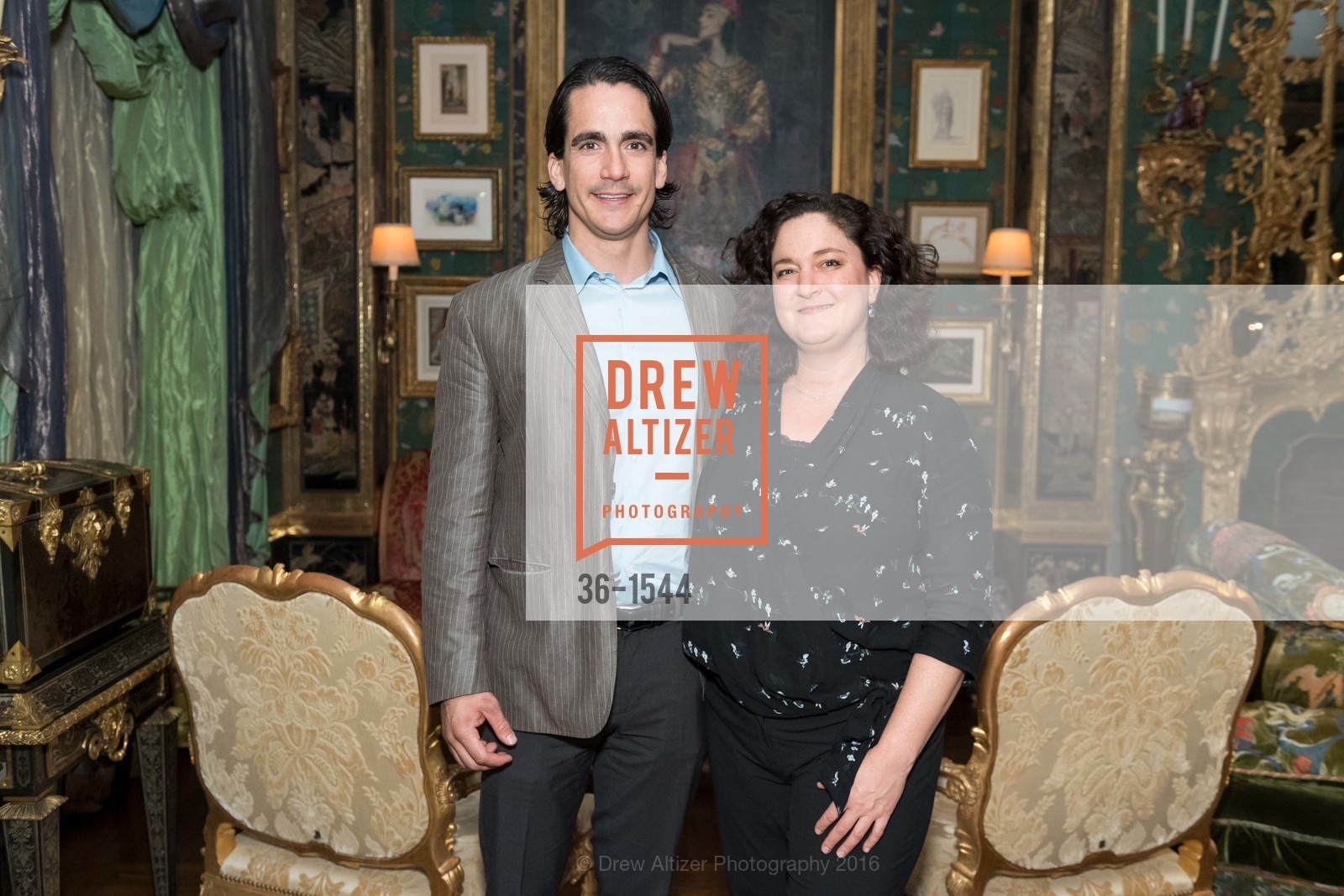 Louis Bellon, Cassie Gruenstein, The Getty Family Hosts Festival Napa Valley, Private Residence. 2525 Van Ness St, November 3rd, 2016, Photo #36-1544 Louis Bellon, Cassie Gruenstein, Photo #36-1544
