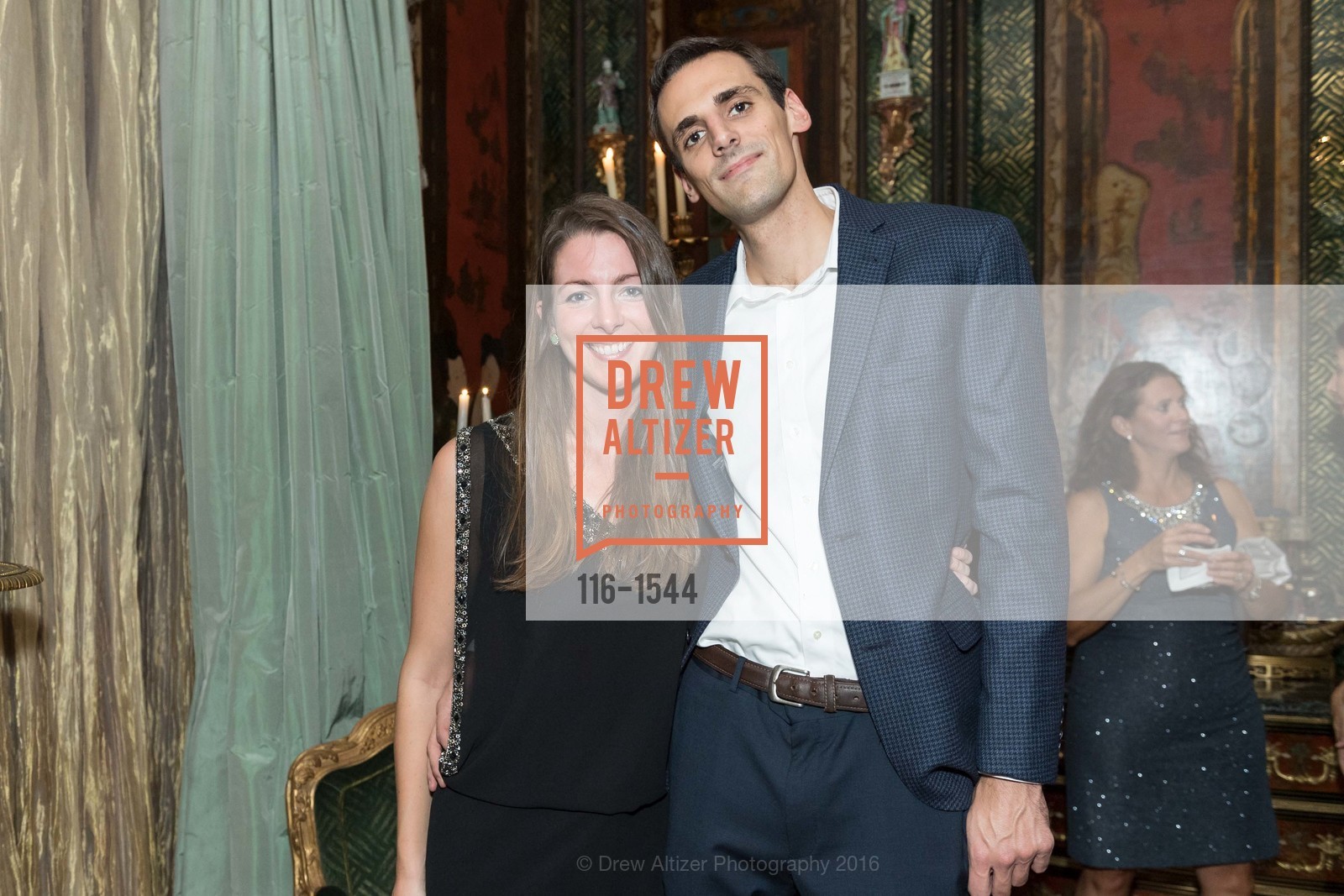Esther Mobley, William Carle, The Getty Family Hosts Festival Napa Valley, Private Residence. 2525 Van Ness St, November 3rd, 2016, Photo #116-1544 Esther Mobley, William Carle, Photo #116-1544