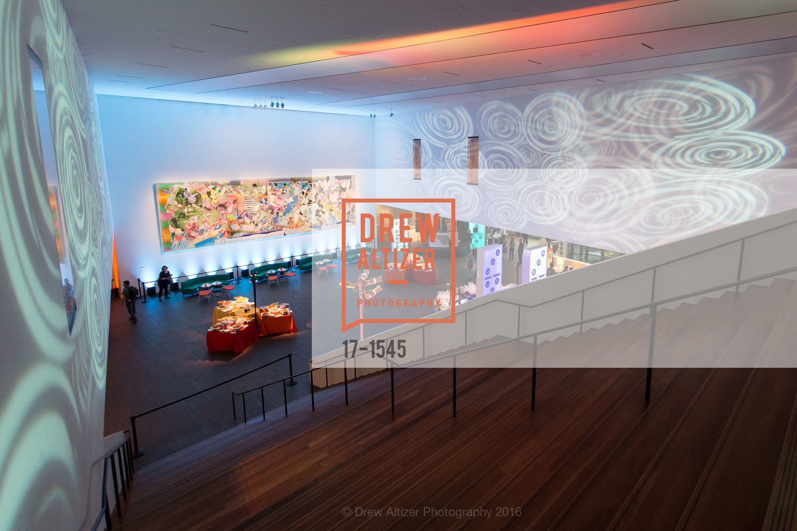 Atmosphere, Frank Stella and Danny Lyon Donor Reception at the de Young, de Young. 2525 Van Ness St, November 3rd, 2016, Photo #17-1545 Atmosphere, Photo #17-1545