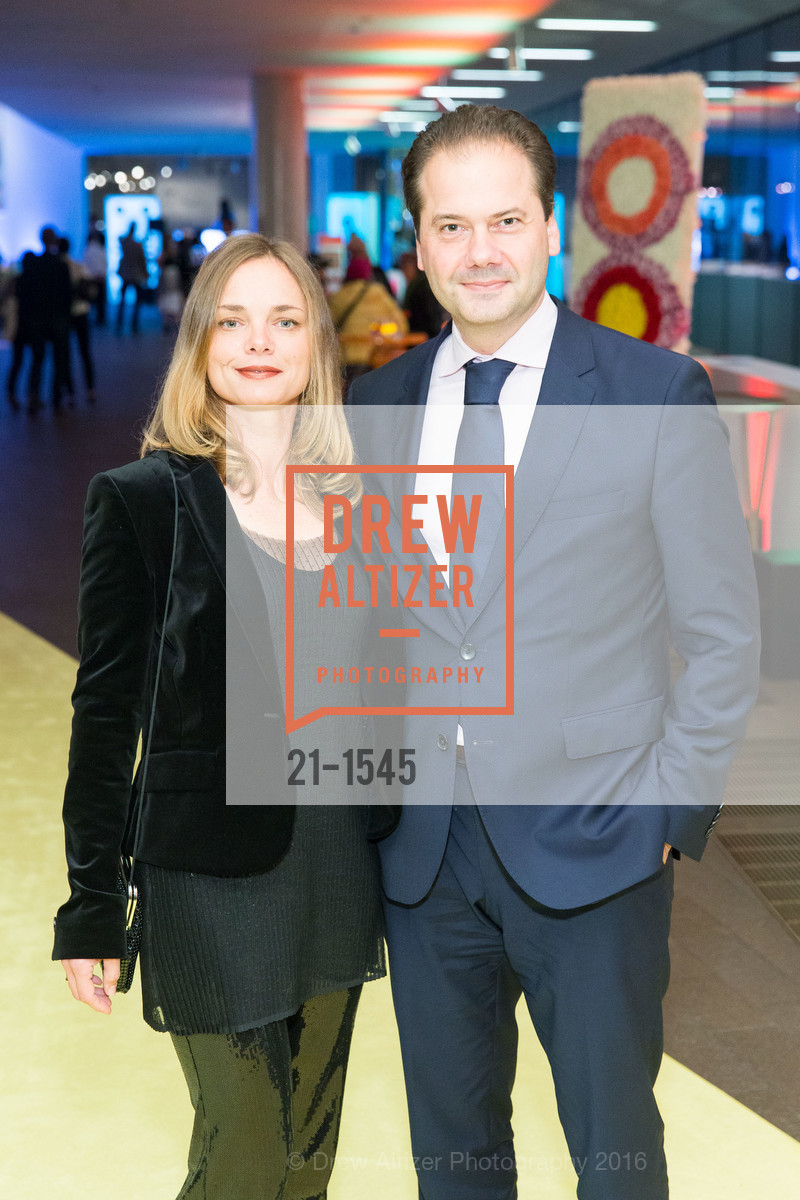 Nina Hollein, Max Hollein, Frank Stella and Danny Lyon Donor Reception at the de Young, San Francisco, April 11th, 2018, Photo #21-1545 Nina Hollein, Max Hollein, Photo #21-1545