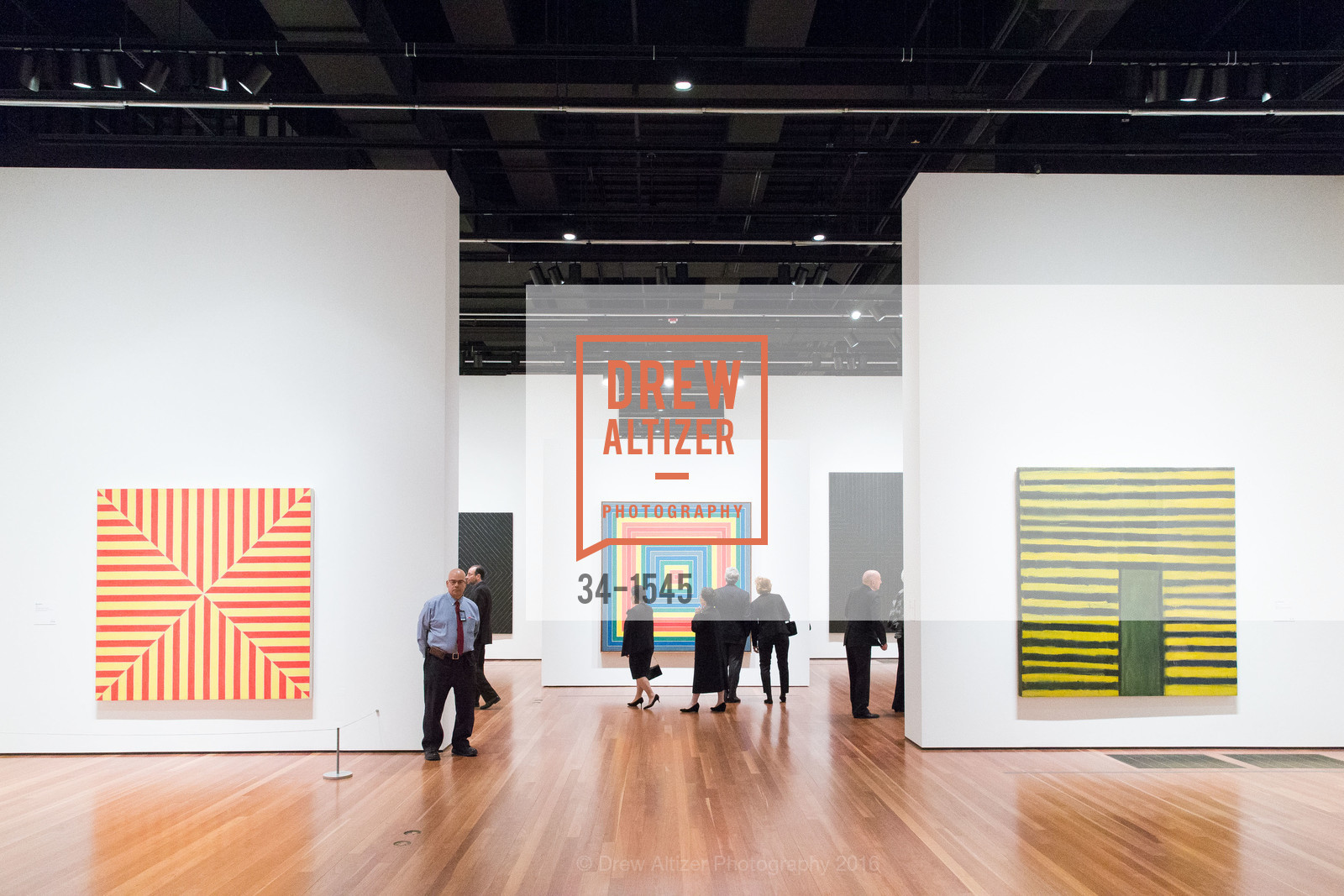 Atmosphere, Frank Stella and Danny Lyon Donor Reception at the de Young, de Young. 2525 Van Ness St, November 3rd, 2016, Photo #34-1545 Atmosphere, Photo #34-1545
