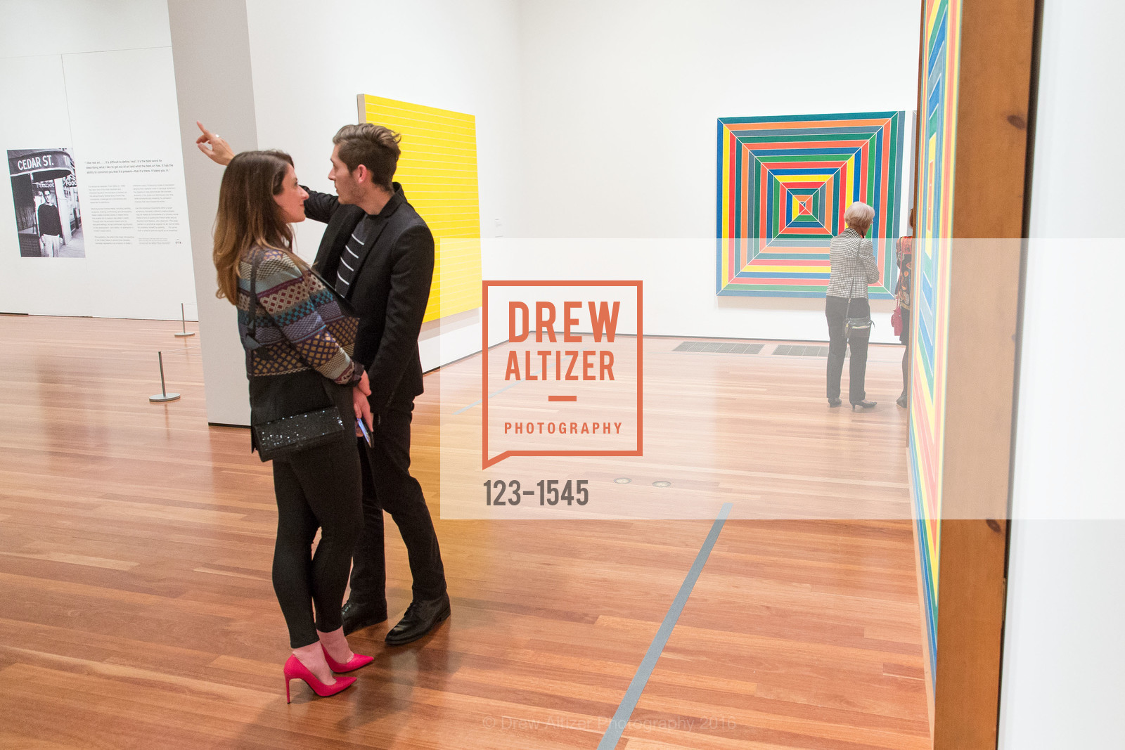 Atmosphere, Frank Stella and Danny Lyon Donor Reception at the de Young, de Young. 2525 Van Ness St, November 3rd, 2016, Photo #123-1545 Atmosphere, Photo #123-1545