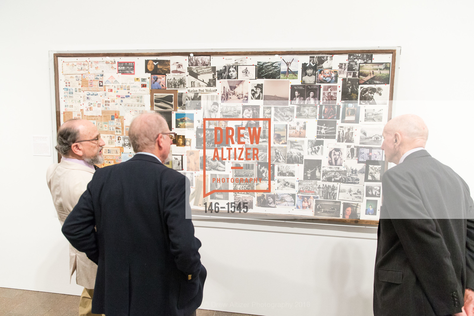 Atmosphere, Frank Stella and Danny Lyon Donor Reception at the de Young, de Young. 2525 Van Ness St, November 3rd, 2016, Photo #146-1545 Atmosphere, Photo #146-1545