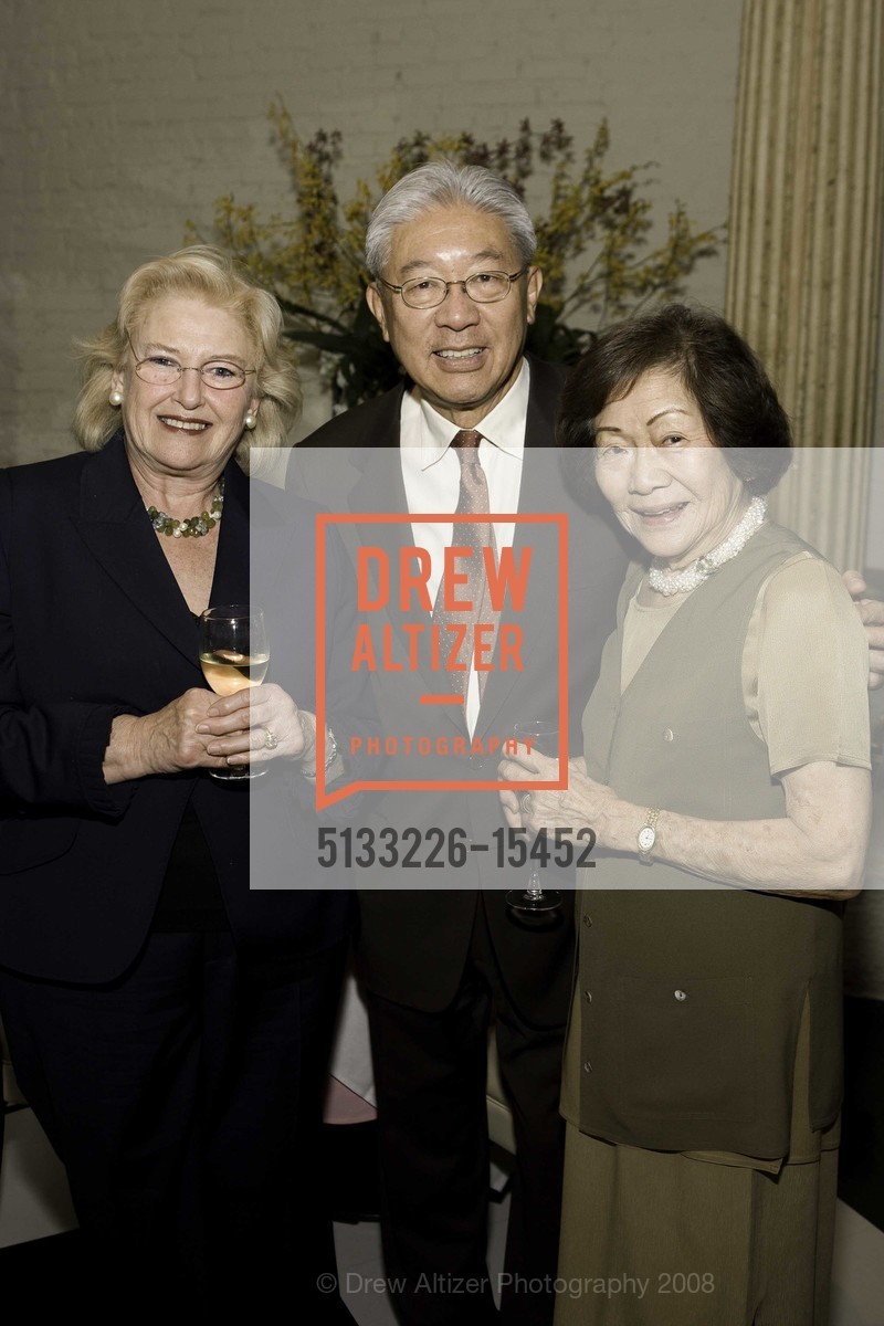 Berneda Meeks, Ted Lee, Doris Lee, ASIAN ART MUSEUM Cocktail Party, US, June 21st, 2008, Photo #5133226-15452 Berneda Meeks, Ted Lee, Doris Lee, Photo #5133226-15452