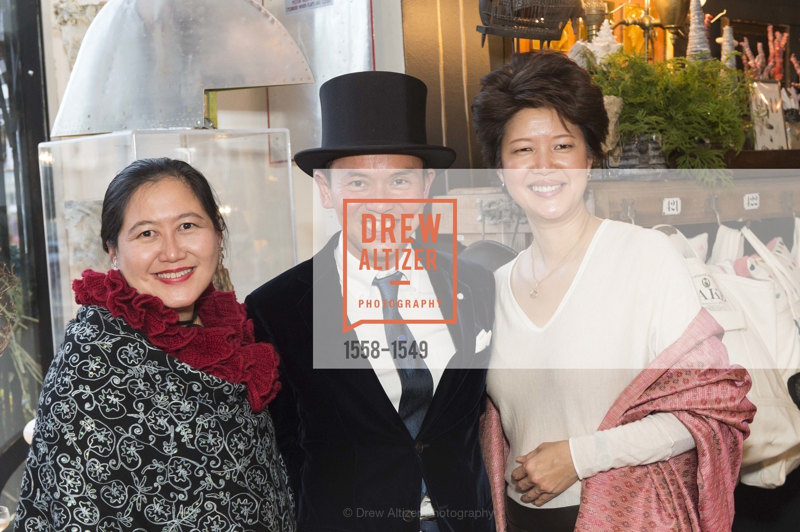 Felicia Djoe, Jonathan Rachman, Alicia Chen, Jonathan Rachman's First Anniversary, Jonathan Rachman. 1632 C Market St. SF CA 94102, Photo #1558-1549 Felicia Djoe, Jonathan Rachman, Alicia Chen, Photo #1558-1549