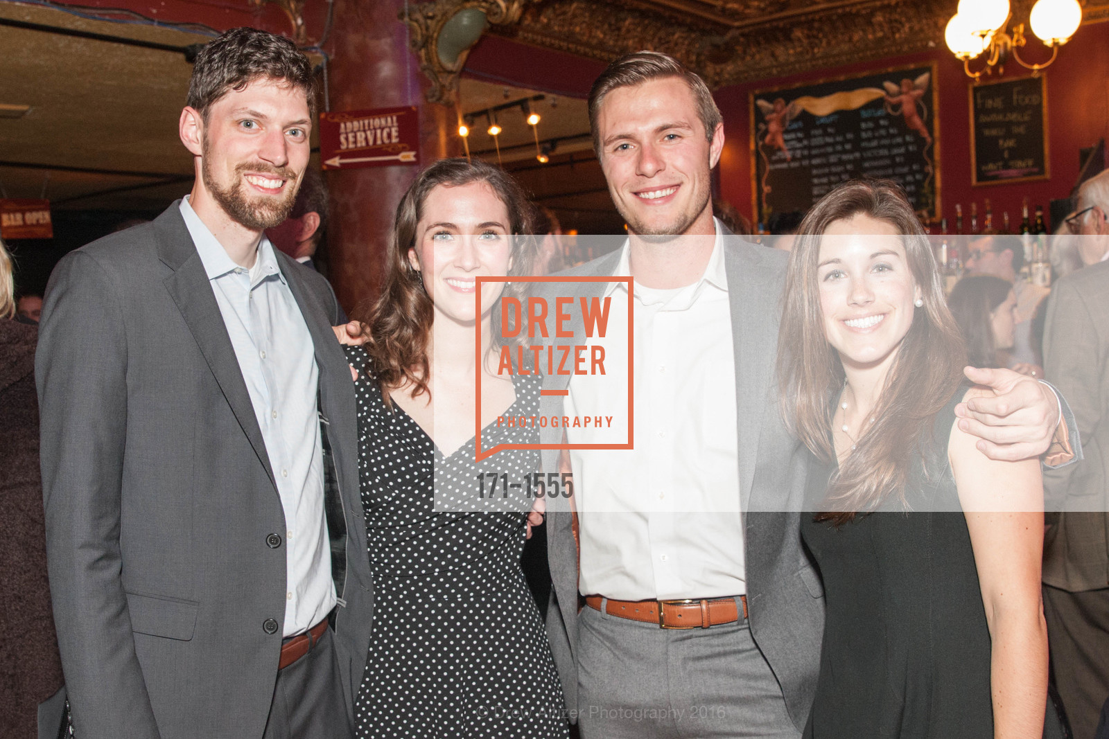 Sean Leake, Emily English, Tyler Parker, Jayne Callander, Mission Dolores Academy's "A Night On The Town", The Great American Music Hall. 859 O'Farrell St, November 5th, 2016, Photo #171-1555 Sean Leake, Emily English, Tyler Parker, Jayne Callander, Photo #171-1555