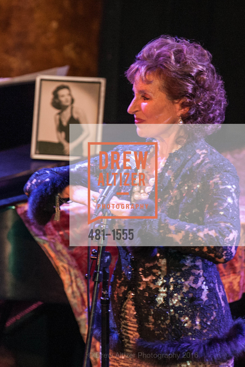 Andrea Marcovicci, Mission Dolores Academy's "A Night On The Town", The Great American Music Hall. 859 O'Farrell St, November 5th, 2016, Photo #481-1555 Andrea Marcovicci, Photo #481-1555