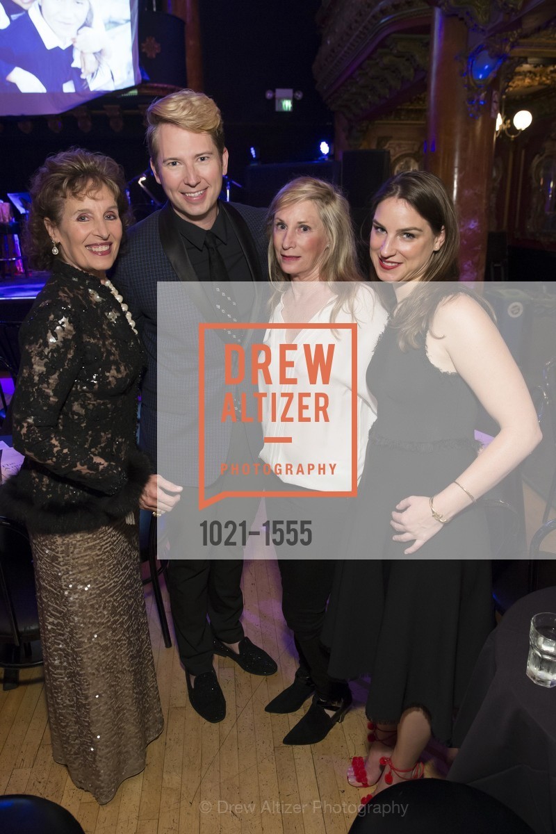 Andrea Markovicci, Shawn Ryan, Sara Duryea, Kathryn Duryea, Mission Dolores Academy's "A Night On The Town", The Great American Music Hall. 859 O'Farrell St, Photo #1021-1555 Andrea Markovicci, Shawn Ryan, Sara Duryea, Kathryn Duryea, Photo #1021-1555