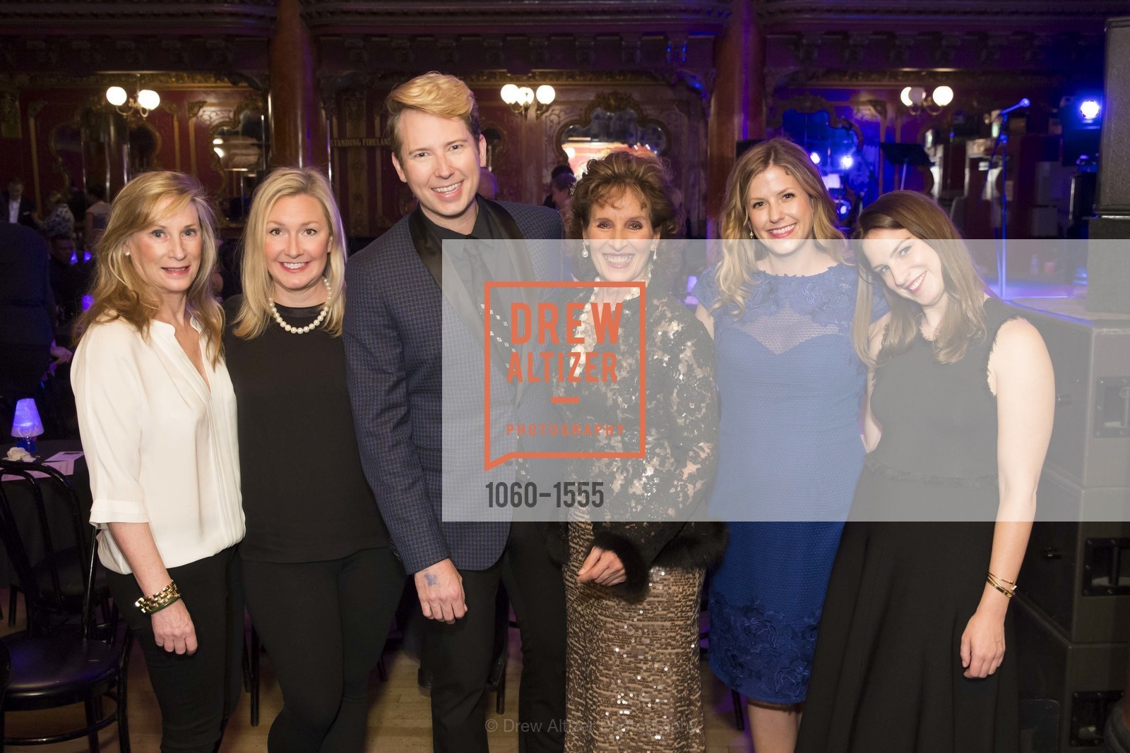 Sara Duryea, Kelsey Phelps Finch, Shawn Ryan, Andrea Marcovicci, Lily Bowles Leo, Kathryn Duryea, Mission Dolores Academy's "A Night On The Town", The Great American Music Hall. 859 O'Farrell St, Photo #1060-1555 Sara Duryea, Kelsey Phelps Finch, Shawn Ryan, Andrea Marcovicci, Lily Bowles Leo, Kathryn Duryea, Photo #1060-1555