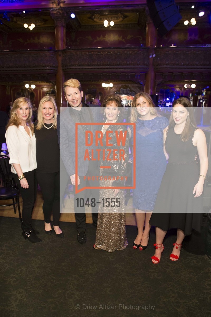 Sara Duryea, Kelsey Phelps Finch, Shawn Ryan, Andrea Marcovicci, Lily Bowles Leo, Kathryn Duryea, Mission Dolores Academy's "A Night On The Town", The Great American Music Hall. 859 O'Farrell St, Photo #1048-1555 Sara Duryea, Kelsey Phelps Finch, Shawn Ryan, Andrea Marcovicci, Lily Bowles Leo, Kathryn Duryea, Photo #1048-1555