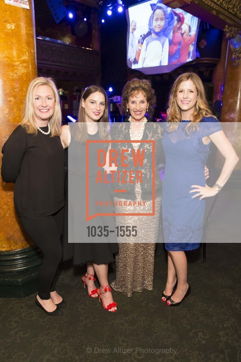 Kelsey Phelps Finch, Kathryn Duryea, Andrea Marcovicci, Lily Bowles Leo, Mission Dolores Academy's "A Night On The Town", The Great American Music Hall. 859 O'Farrell St, Photo #1035-1555 Kelsey Phelps Finch, Kathryn Duryea, Andrea Marcovicci, Lily Bowles Leo, Photo #1035-1555