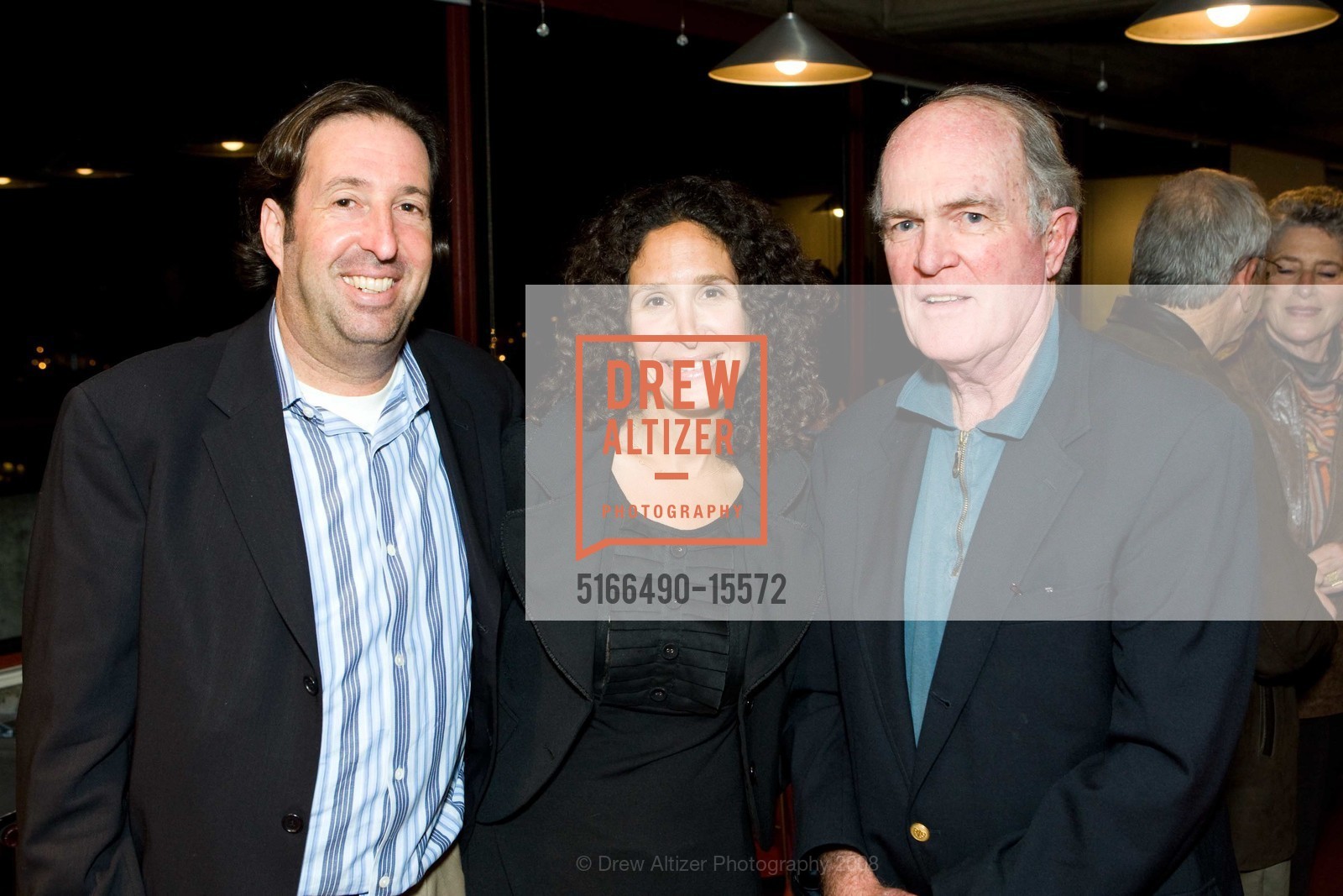 David Levy, Betsy Levy, Michael McCone, SFAI Premieres "THE COLLECTOR: ALLAN STONE'S LIFE IN ART", US, November 10th, 2008, Photo #5166490-15572 David Levy, Betsy Levy, Michael McCone, Photo #5166490-15572