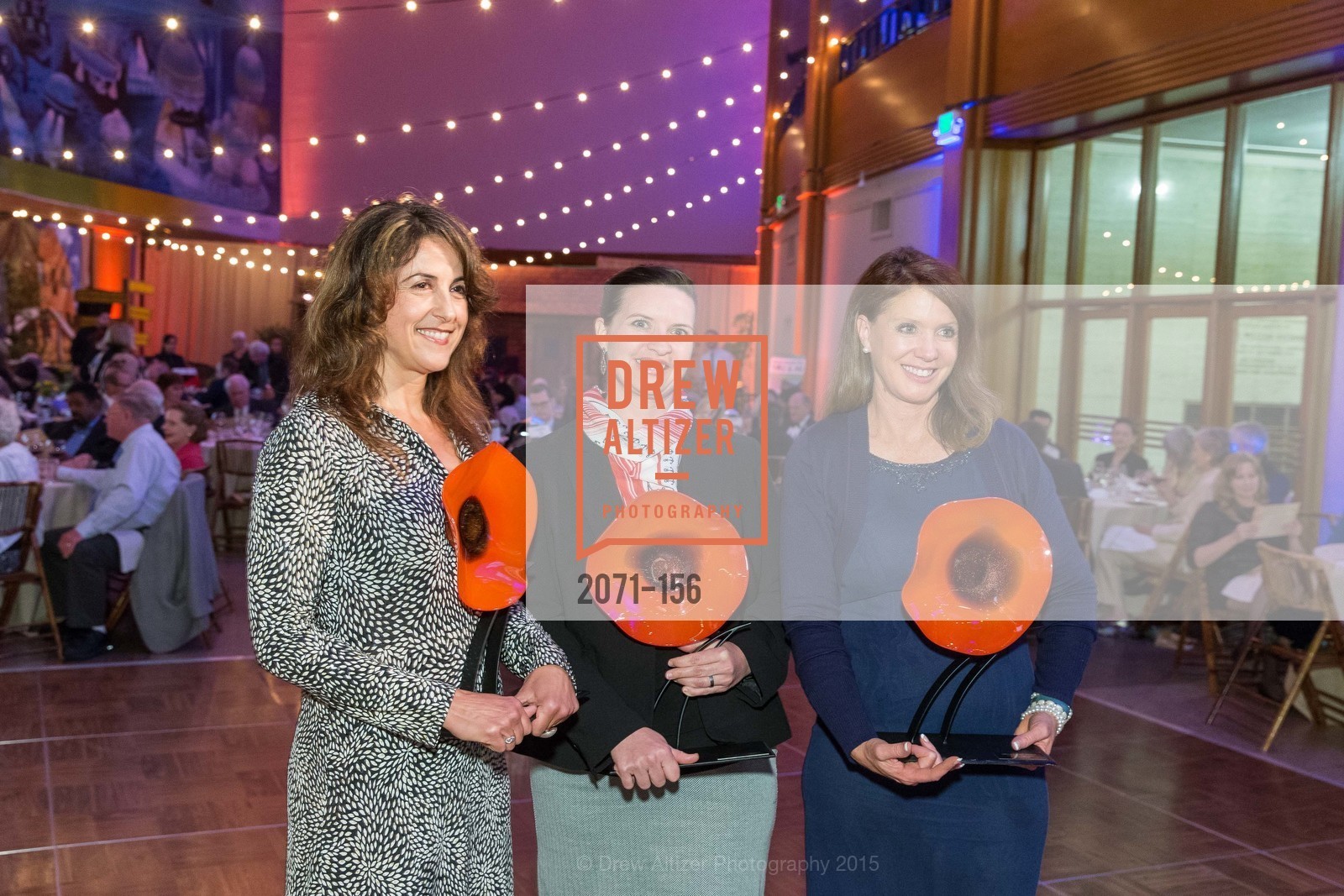 Jennifer Peck, Kristina Acevedo Cross, Caroline Beteta, California State Parks Foundation's GOLDEN POPPY AWARDS, Treasure Island Building One. 1 Avenue of the Palms, June 5th, 2015,Drew Altizer, Drew Altizer Photography, full-service agency, private events, San Francisco photographer, photographer california