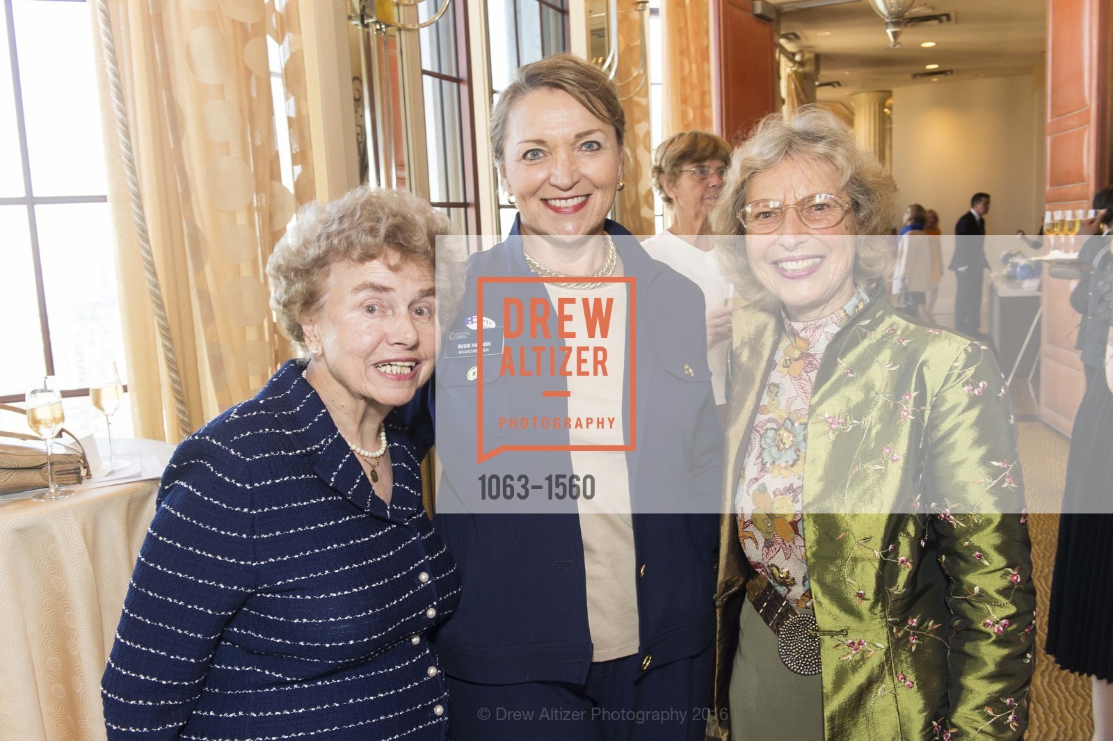 Ursula Apel, Silvia Lin, SF Opera Guild Annual Meeting & Luncheon, Westin St. Francis, Alexandra's, November 8th, 2016, Photo #1063-1560 Ursula Apel, Silvia Lin, Photo #1063-1560