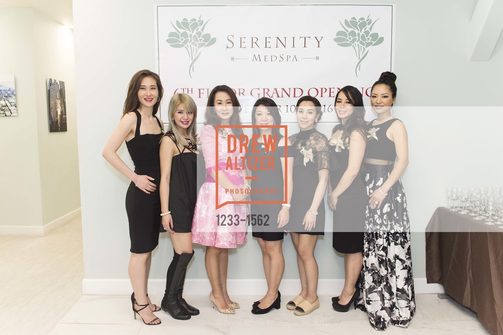 Melissa Kim, Angela Wong, Lisa Kang, Vicki Lee, Ingrid Yeung, Kim Nguyen, Yuna Oak, Serenity MedSpa Celebrates 6th Floor Opening, Serenity MedSpa, November 10th, 2016, Photo #1233-1562 Melissa Kim, Angela Wong, Lisa Kang, Vicki Lee, Ingrid Yeung, Kim Nguyen, Yuna Oak, Photo #1233-1562