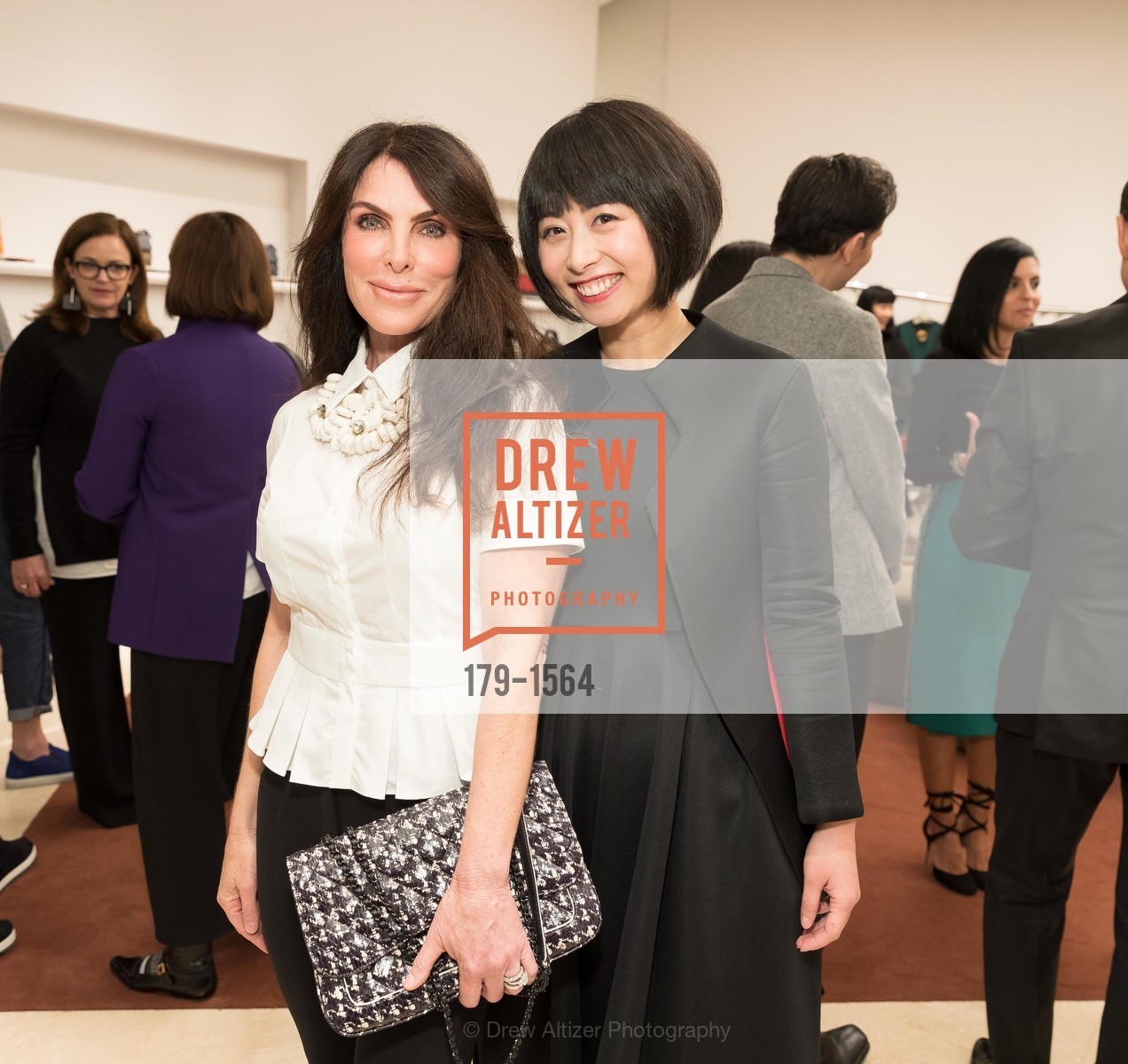 Lisa Zabelle, Yuka Uehara, VOGUE Cocktails at Marni on Maiden Lane, Marni. 77 Maiden Lane, Photo #179-1564 Lisa Zabelle, Yuka Uehara, Photo #179-1564