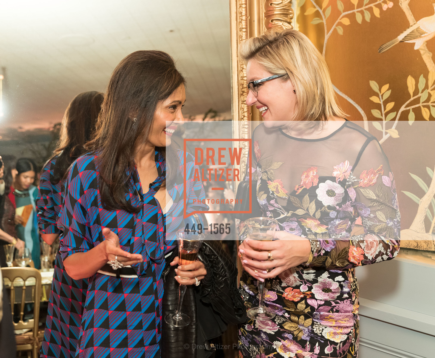 Komal Shah, Maghan McDowell, Nikita Kahn, Joel Goodrich and Mary Gonsalves Kinney host a Private Dinner at Park Tavern, Park Tavern. 2525 Van Ness St, Photo #449-1565 Komal Shah, Maghan McDowell, Photo #449-1565