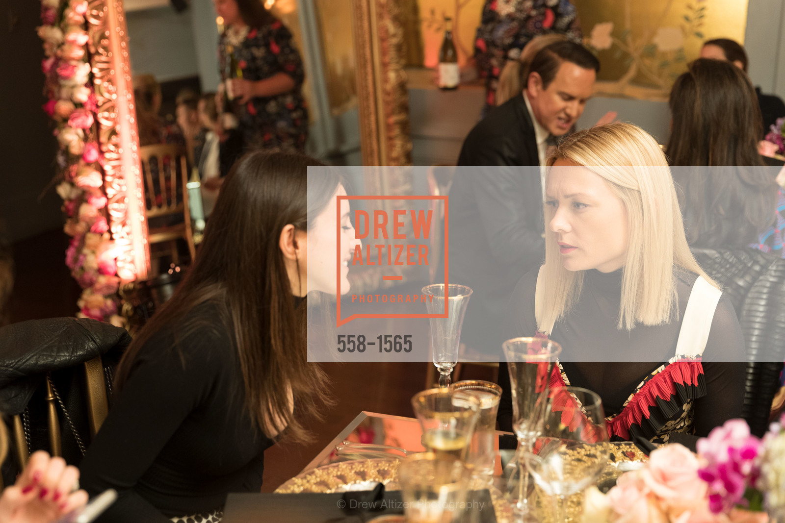 Pia Cohler, Nikita Kahn, Joel Goodrich and Mary Gonsalves Kinney host a Private Dinner at Park Tavern, Park Tavern. 2525 Van Ness St, Photo #558-1565 Pia Cohler, Photo #558-1565