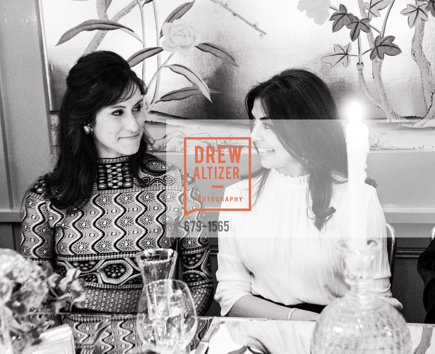 Samantha Bechtel, Sara Abbasi, Nikita Kahn, Joel Goodrich and Mary Gonsalves Kinney host a Private Dinner at Park Tavern, Park Tavern. 2525 Van Ness St, Photo #679-1565 Samantha Bechtel, Sara Abbasi, Photo #679-1565