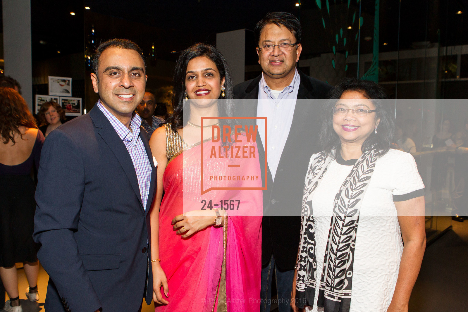 Ashish Senen, Shibani Senen, Mahesh Pakala, Reena Pakala, August 1 Five - Menu Highlights, Cocktails, Wine, August 1 Five. 524 Van Ness Avenue, November 9th, 2016, Photo #24-1567 Ashish Senen, Shibani Senen, Mahesh Pakala, Reena Pakala, Photo #24-1567