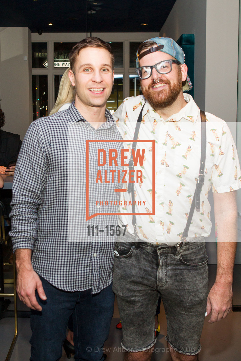 Steve Magi, Peter Kane, August 1 Five - Menu Highlights, Cocktails, Wine, August 1 Five. 524 Van Ness Avenue, November 9th, 2016, Photo #111-1567 Steve Magi, Peter Kane, Photo #111-1567