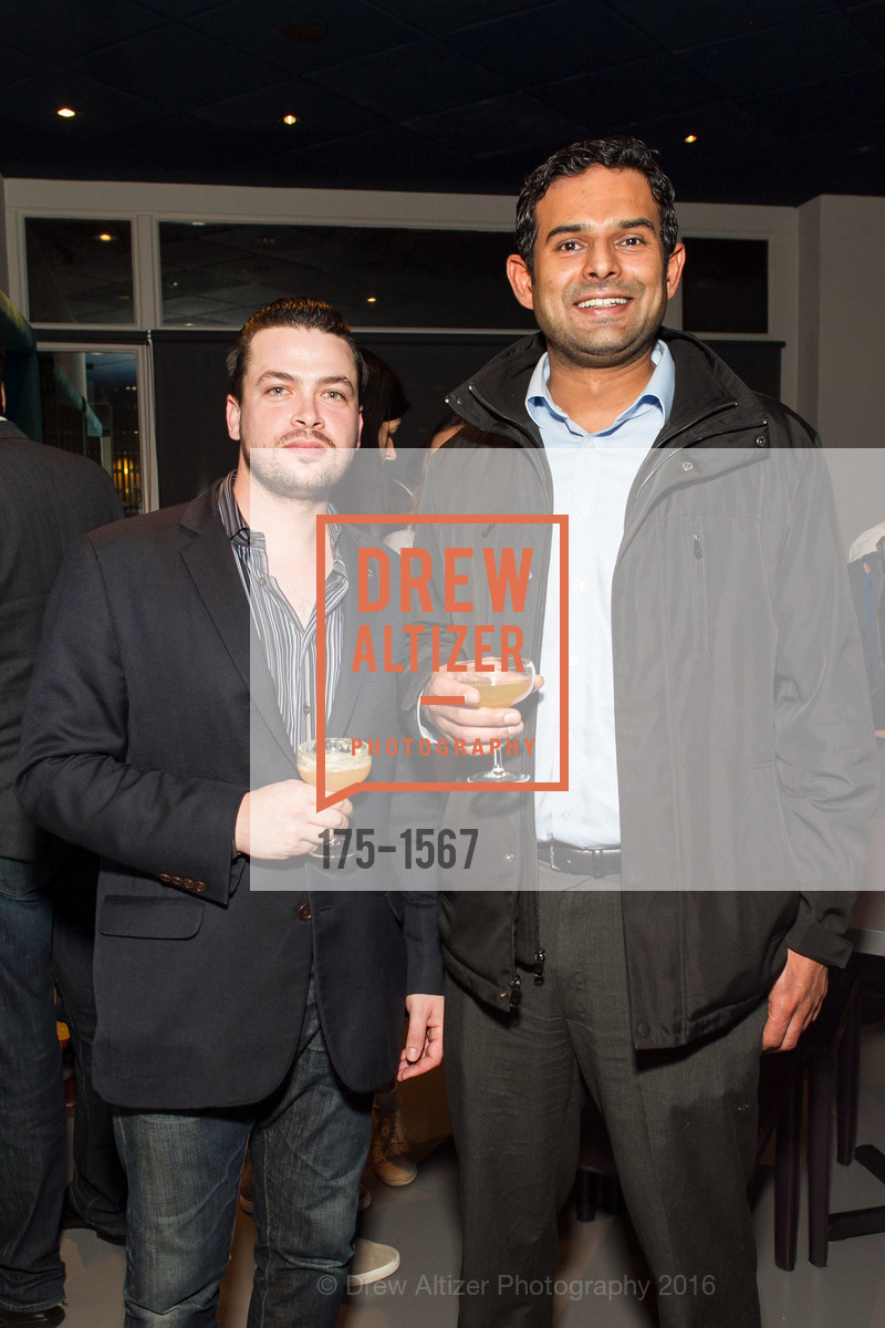 Daniel Bromberg, Anand Vee, August 1 Five - Menu Highlights, Cocktails, Wine, August 1 Five. 524 Van Ness Avenue, November 9th, 2016, Photo #175-1567 Daniel Bromberg, Anand Vee, Photo #175-1567