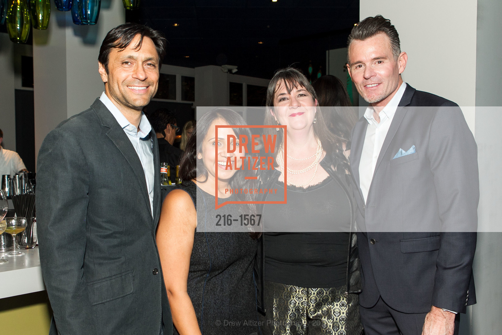 Michael Chidambaram, Hetal Shah, Jennifer Walters, Craig Walters, August 1 Five - Menu Highlights, Cocktails, Wine, August 1 Five. 524 Van Ness Avenue, November 9th, 2016, Photo #216-1567 Michael Chidambaram, Hetal Shah, Jennifer Walters, Craig Walters, Photo #216-1567