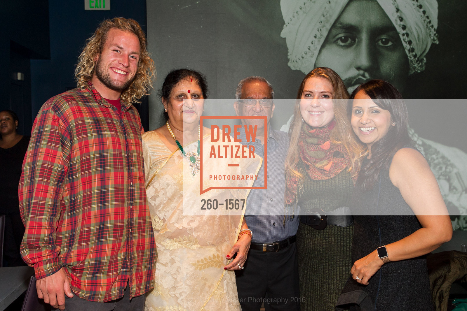Adam Jordan Fitzhenry, Bella Tondon, Yashwant Tondon, Maggie Weiland, Hetal Shah, August 1 Five - Menu Highlights, Cocktails, Wine, August 1 Five. 524 Van Ness Avenue, November 9th, 2016, Photo #260-1567 Adam Jordan Fitzhenry, Bella Tondon, Yashwant Tondon, Maggie Weiland, Hetal Shah, Photo #260-1567