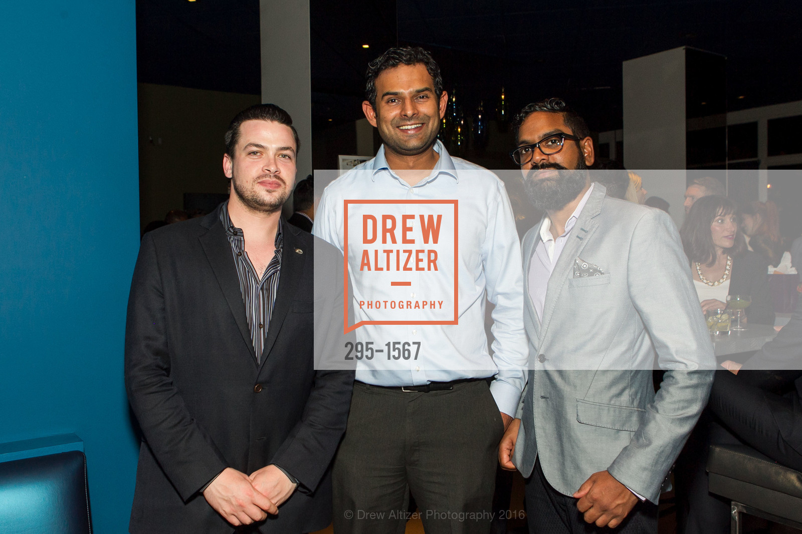 Daniel Bromberg, Anand Vee, Manj Gunawardane, August 1 Five - Menu Highlights, Cocktails, Wine, August 1 Five. 524 Van Ness Avenue, November 9th, 2016, Photo #295-1567 Daniel Bromberg, Anand Vee, Manj Gunawardane, Photo #295-1567