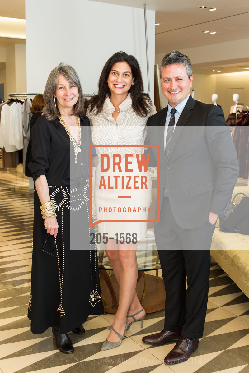 Brooke Garber Neidich, Laurie Harden, Edward Teran, Barneys New York Hosts a Luncheon in Support of UNICEF, Barneys New York. 77 O'Farrell Street, November 10th, 2016, Photo #205-1568 Brooke Garber Neidich, Laurie Harden, Edward Teran, Photo #205-1568