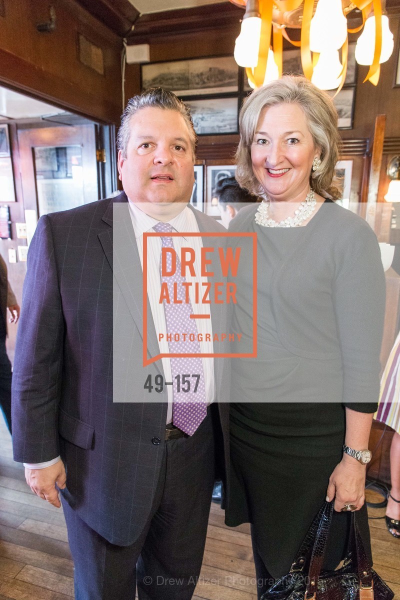 John Konstin, AnneMarie Conroy, 3-Ring Lunch Celebration honoring Renel Brooks-Moon, John's Grill. 63 Ellis Street, June 7th, 2015,Drew Altizer, Drew Altizer Photography, full-service agency, private events, San Francisco photographer, photographer california