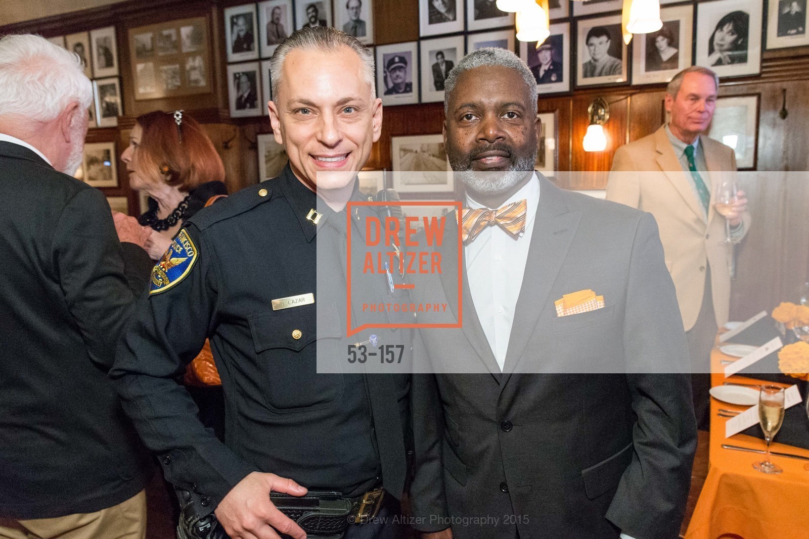 David Lazar, Tommie Moon, 3-Ring Lunch Celebration honoring Renel Brooks-Moon, John's Grill. 63 Ellis Street, June 7th, 2015,Drew Altizer, Drew Altizer Photography, full-service agency, private events, San Francisco photographer, photographer california