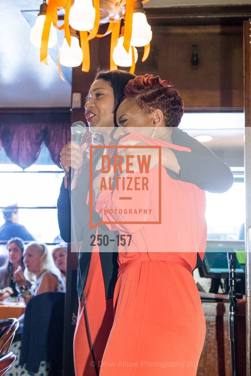 London Breed, Renel Brooks-Moon, 3-Ring Lunch Celebration honoring Renel Brooks-Moon, John's Grill. 63 Ellis Street, June 7th, 2015,Drew Altizer, Drew Altizer Photography, full-service agency, private events, San Francisco photographer, photographer california