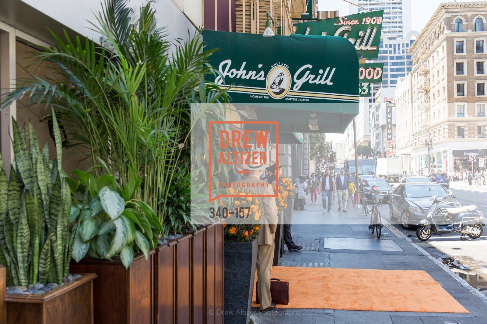 Atmosphere, 3-Ring Lunch Celebration honoring Renel Brooks-Moon, John's Grill. 63 Ellis Street, June 7th, 2015