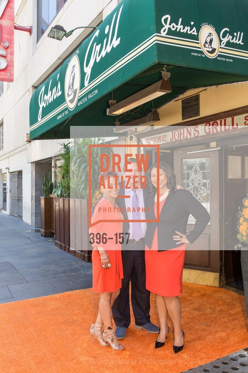 Renel Brooks-Moon, John Konstin, London Breed, 3-Ring Lunch Celebration honoring Renel Brooks-Moon, John's Grill. 63 Ellis Street, June 7th, 2015,Drew Altizer, Drew Altizer Photography, full-service agency, private events, San Francisco photographer, photographer california