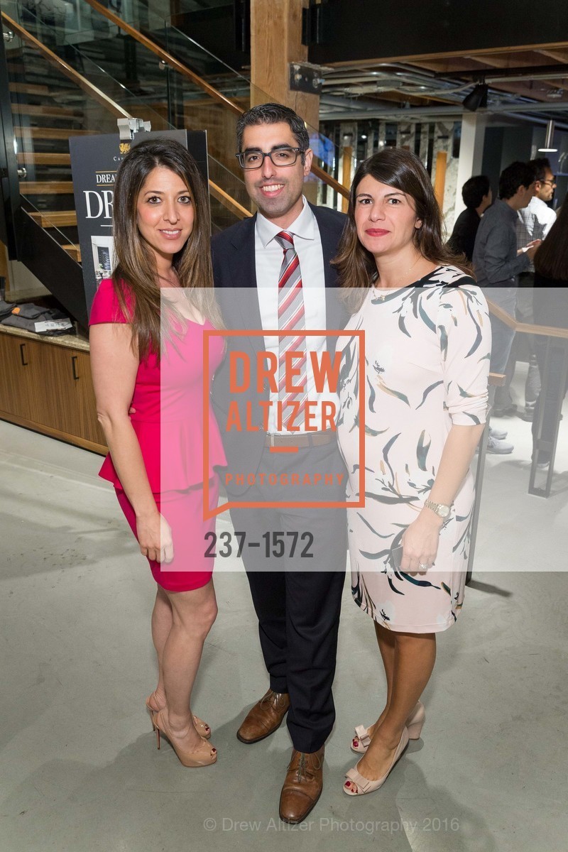 Nazy Fahimi, Nima Rahimi, Shadi Rezvan, Pars Generation+ Election Night Art & Culture Mixer at Cambria Gallery, Cambria Gallery. 2525 Van Ness St, November 8th, 2016, Photo #237-1572 Nazy Fahimi, Nima Rahimi, Shadi Rezvan, Photo #237-1572
