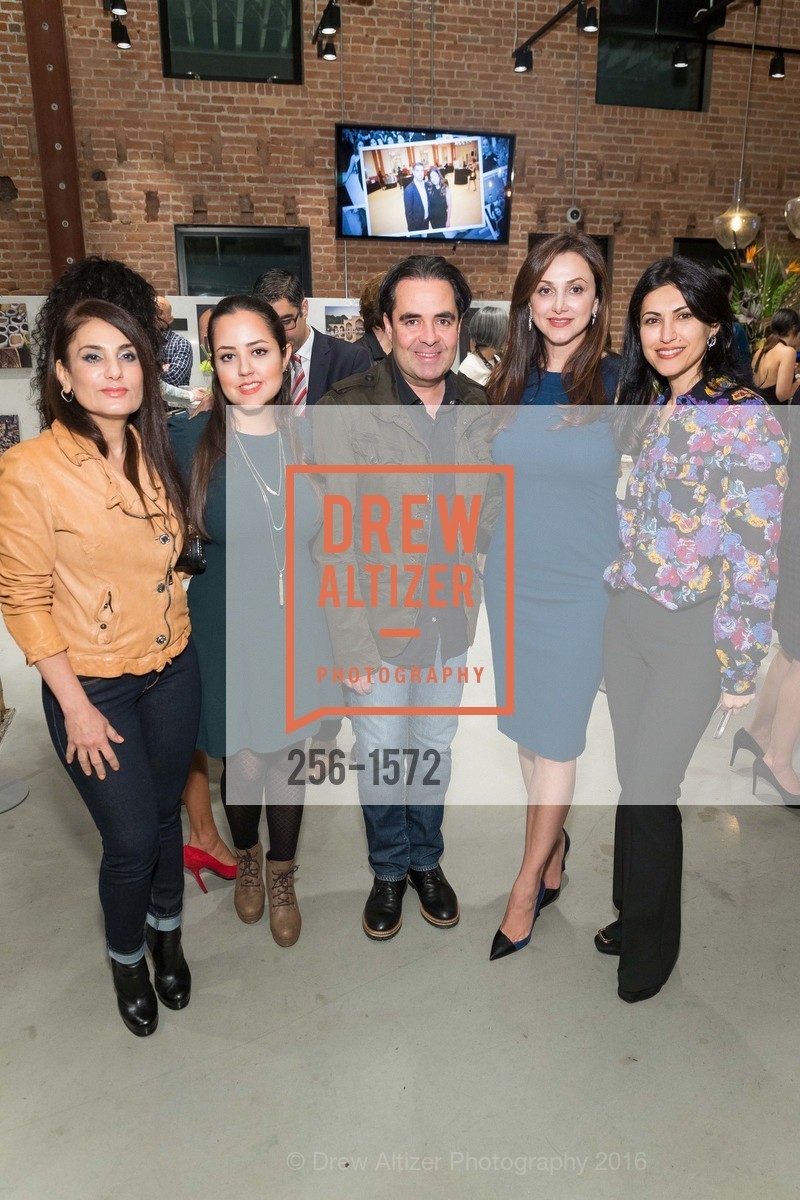 Fafa Rad, Tannaz Daryabari, Arash Rad, Bita Daryabari, Nazila Doroodian, Pars Generation+ Election Night Art & Culture Mixer at Cambria Gallery, Cambria Gallery. 2525 Van Ness St, November 8th, 2016, Photo #256-1572 Fafa Rad, Tannaz Daryabari, Arash Rad, Bita Daryabari, Nazila Doroodian, Photo #256-1572