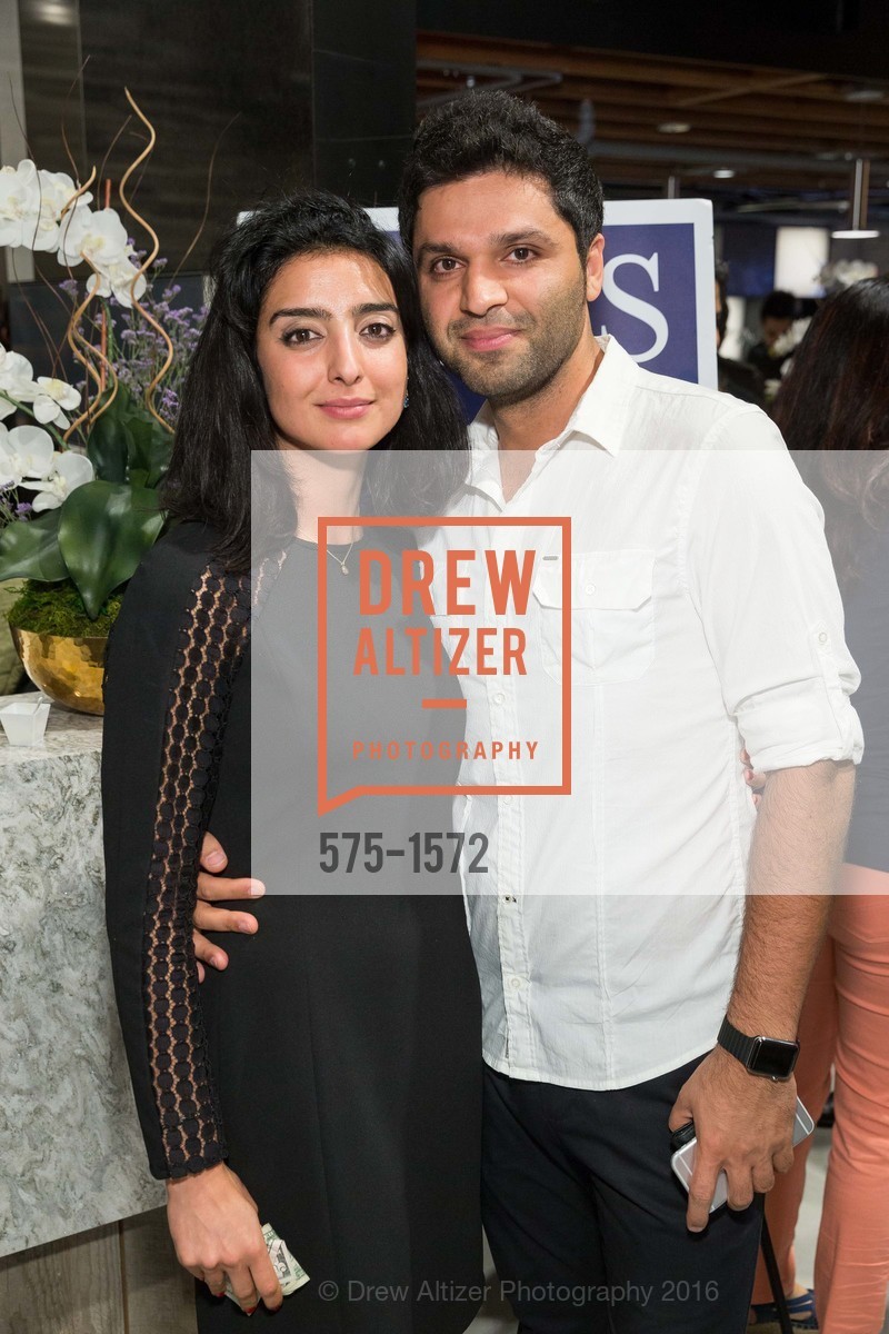 Mahnaz Milani, Ehsan Saeedi, Pars Generation+ Election Night Art & Culture Mixer at Cambria Gallery, Cambria Gallery. 2525 Van Ness St, November 8th, 2016, Photo #575-1572 Mahnaz Milani, Ehsan Saeedi, Photo #575-1572